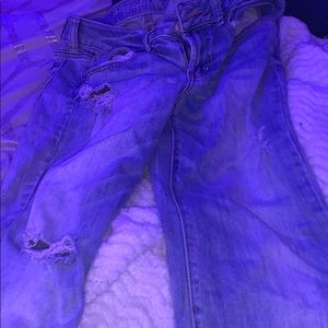 American Eagle bootcut ripped